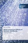 Multi-Component Effects of Biofuels and Blends - Book