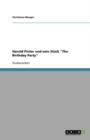 Harold Pinter und sein Stuck The Birthday Party - Book