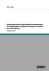 Beschreibung der koditionellen Anforderungen im Fussballsport und deren Training im Verlauf der Entwicklung - Book