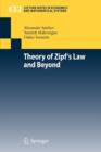 Theory of Zipf's Law and Beyond - Book