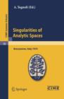 Singularities of Analytic Spaces : Lectures given at a Summer School of the Centro Internazionale Matematico Estivo (C.I.M.E.) held in Bressanone (Bolzano), Italy, June 16-25, 1974 - eBook