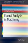 Fractal Analysis in Machining - Book