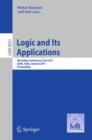 Logic and Its Applications : Fourth Indian Conference, ICLA 2011, Delhi, India, January 5-11, 2011, Proceedings - Book