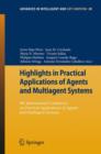 Highlights in Practical Applications of Agents and Multiagent Systems : 9th International Conference on Practical Applications of Agents and Multiagent Systems - Book