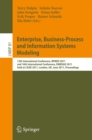 Enterprise, Business-Process and Information Systems Modeling : 12th International Conference, BPMDS 2011, and 16th International Conference, EMMSAD 2011, held at CAiSE 2011, London, UK, June 20-21, 2 - eBook