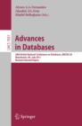 Advances in Databases : 28th British National Conference on Databases, BNCOD 28, Manchester, UK, July 12-14, 2011, Revised Selected Papers - Book