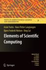 Elements of Scientific Computing - Book