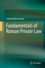 Fundamentals of Roman Private Law - eBook