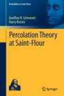 Percolation Theory at Saint-Flour - Book
