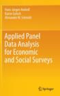 Applied Panel Data Analysis for Economic and Social Surveys - Book