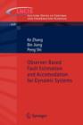 Observer-Based Fault Estimation and Accomodation for Dynamic Systems - Book