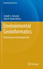 Environmental Geoinformatics : Monitoring and Management - Book