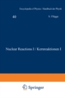 Nuclear Reactions I / Kernreaktionen I - eBook
