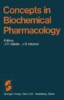 Concepts in Biochemical Pharmacology : Part 3 - Book