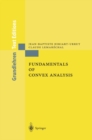 Fundamentals of Convex Analysis - eBook