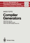 Compiler Generators : What They Can Do, What They Might Do, and What They Will Probably Never Do - eBook
