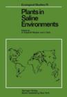 Plants in Saline Environments - Book