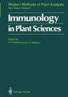 Immunology in Plant Sciences - Book