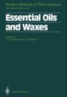 Essential Oils and Waxes - Book