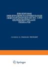 Ergebnisse Der Hygiene Bakteriologie Immunitatsforschung Und Experimentellen Therapie : Neunter Band - Book
