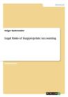 Legal Risks of Inappropriate Accounting - Book