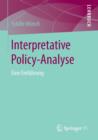 Interpretative Policy-Analyse : Eine Einfuhrung - Book