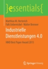 Industrielle Dienstleistungen 4.0 : Hmd Best Paper Award 2015 - Book