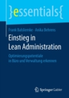 Einstieg in Lean Administration : Optimierungspotentiale in Buro Und Verwaltung Erkennen - Book