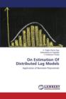 On Estimation of Distributed Lag Models - Book