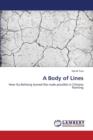 A Body of Lines - Book
