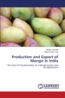Production and Export of Mango in India - Book