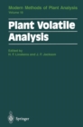 Plant Volatile Analysis - eBook