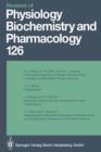 Reviews of Physiology, Biochemistry and Pharmacology - Book