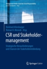 CSR und Stakeholdermanagement : Strategische Herausforderungen und Chancen der Stakeholdereinbindung - Book