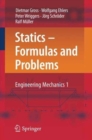 Statics - Formulas and Problems : Engineering Mechanics No. 1 - Book