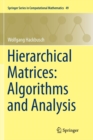 Hierarchical Matrices: Algorithms and Analysis - Book