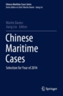 Chinese Maritime Cases : Selection for Year of 2014 - Book