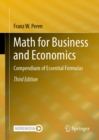 Math for Business and Economics : Compendium of Essential Formulas - eBook
