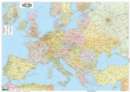 Political Europe, wall map 1:2,600,000, magnetic marking board, freytag & berndt - Book