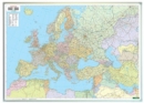 Wall map marker board: Europe political 1:3.5 million - Book