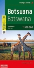 Botswana, road map 1:1,100,000 - Book
