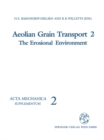 Aeolian Grain Transport : The Erosional Environment - eBook