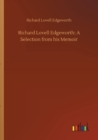 Richard Lovell Edgeworth : A Selection from His Memoir - Book