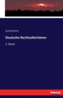 Deutsche Rechtsaltertumer : 2. Band - Book