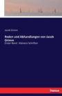 Reden und Abhandlungen von Jacob Grimm : Erster Band: Kleinere Schriften - Book