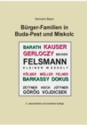 Brger-Familien in Buda-Pest Und Miskolc - Book