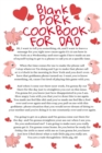 Blank Pork Cookbook For Dad : Funny Father Cookbook Notepad Book - Parody Dad Gift Journal To Write In Meat Grill & BBQ Recipes For Fathers With Temper, 6x9 Inches Paper With Black Lines, 120 Pages Ru - Book