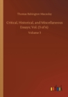 Critical, Historical, and Miscellaneous Essays; Vol. (3 of 6) : Volume 3 - Book