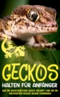 Geckos halten fur Anfanger : Wie die Geckohaltung leicht gelingt und Sie die haufigsten Fehler sicher vermeiden - inkl. Tipps fur den Gecko Kauf - Book