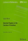 Selected Chapters in the Calculus of Variations - Book